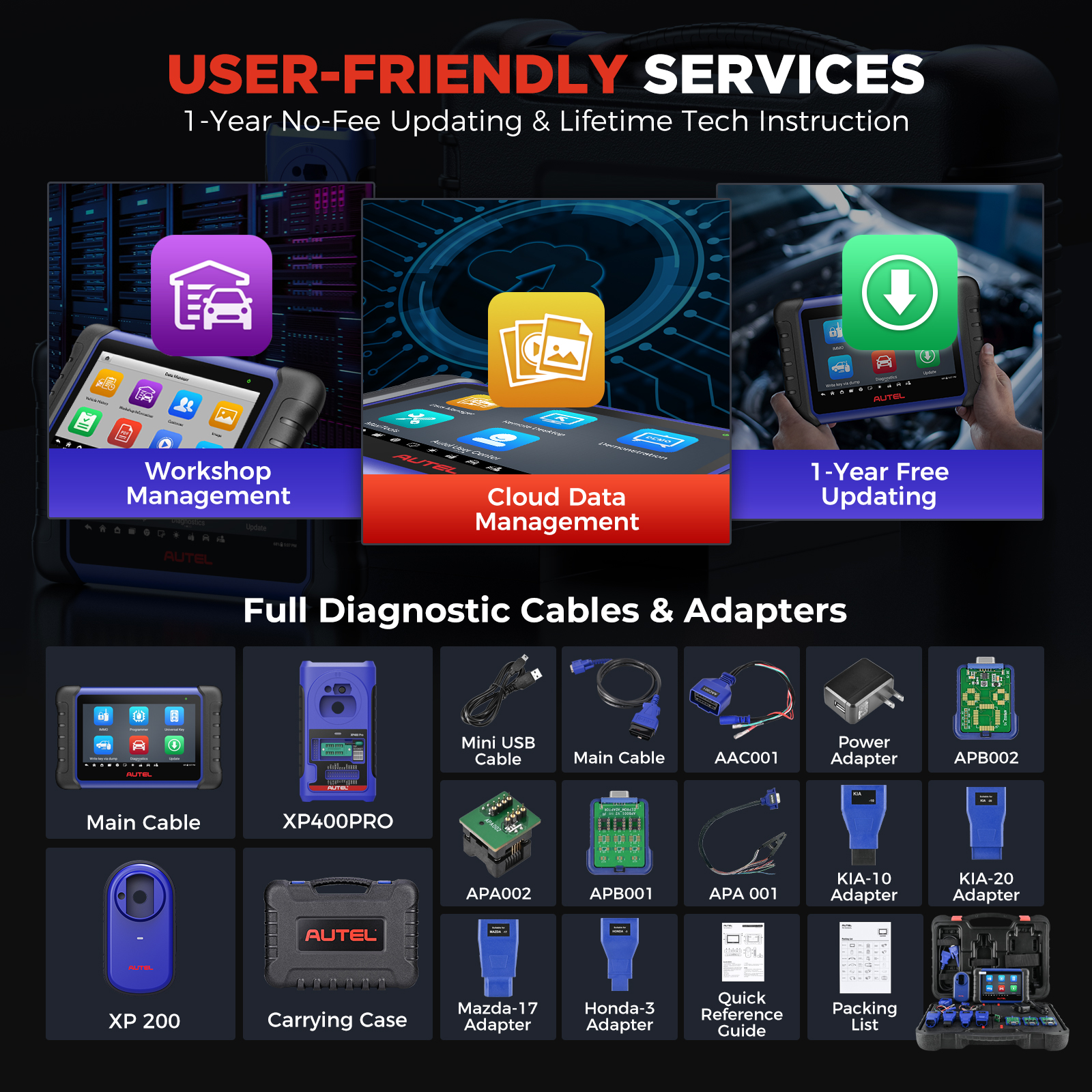Autel MaxiIM IM508S XP400 PRO OBD2 escáner automotriz IMMO herramientas de diagnóstico de programación clave para todos los coches programador todo en uno