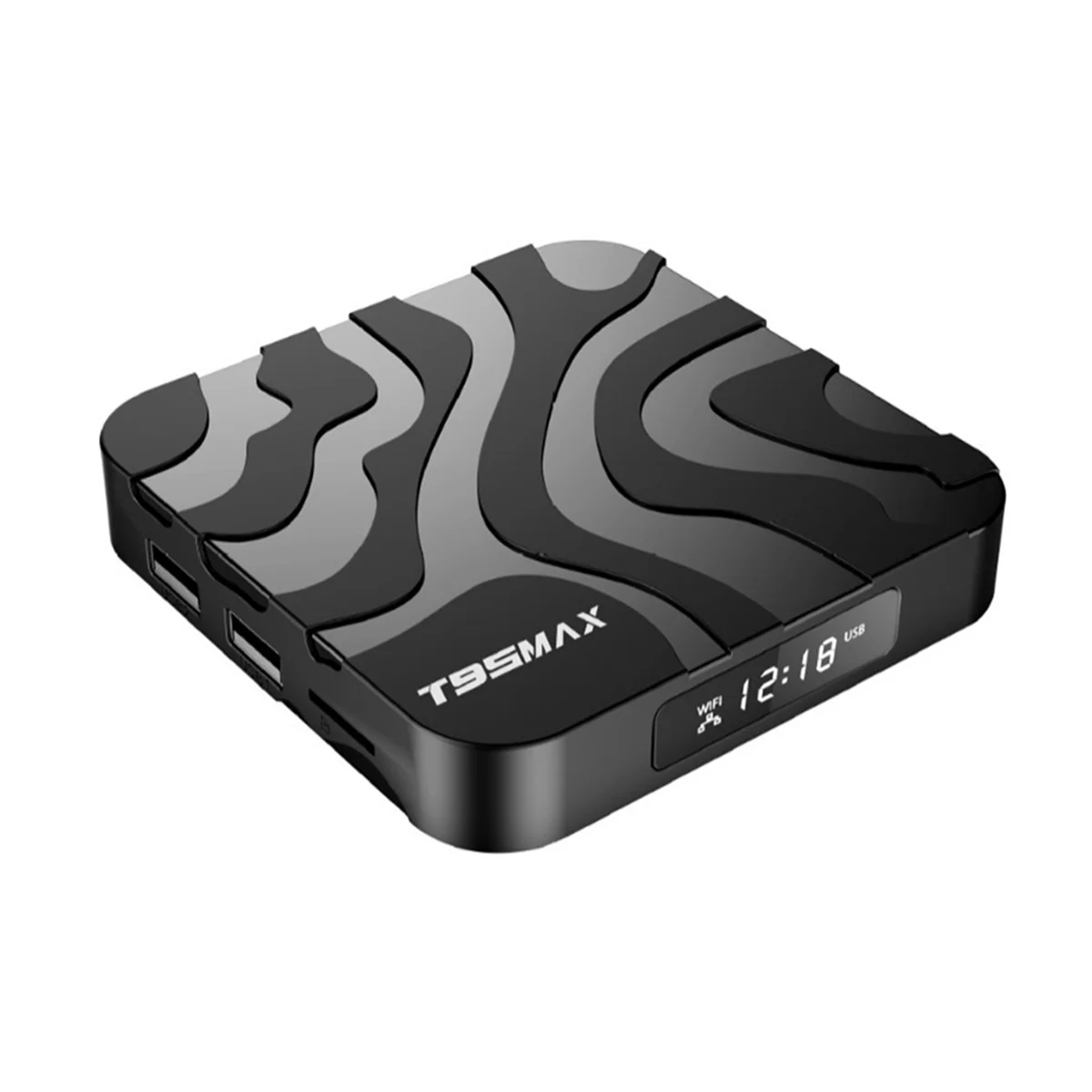 T95MAX H618 Internet Set Top Box Android 12 Dual Band 5G Internet Box Player TV BOX OTT Box US Plug 2GB + 16GB