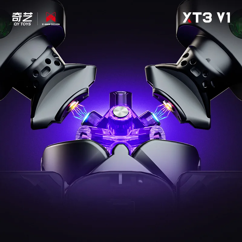 [JudyCube] Qiyi XMD XT3 Pioneer 3X3 Magnetic Magic Speed Cube Stickerless Qiyi XT3 Flagship 3X3X3 Professional Fidget Toys