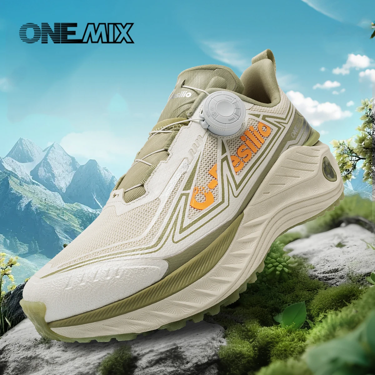 ONEMIX, zapatillas para correr al aire libre, zapatos elásticos para hombre, zapatillas ligeras y transpirables para mujer, zapatos informales impermeables para parejas