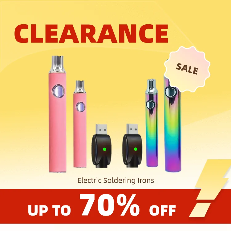 Clearance_Portable Electric Soldering Iron Pen 350mAh Battery Welding Tool Kit 510 Thread Heat Tips Electronic Welding Solder Re