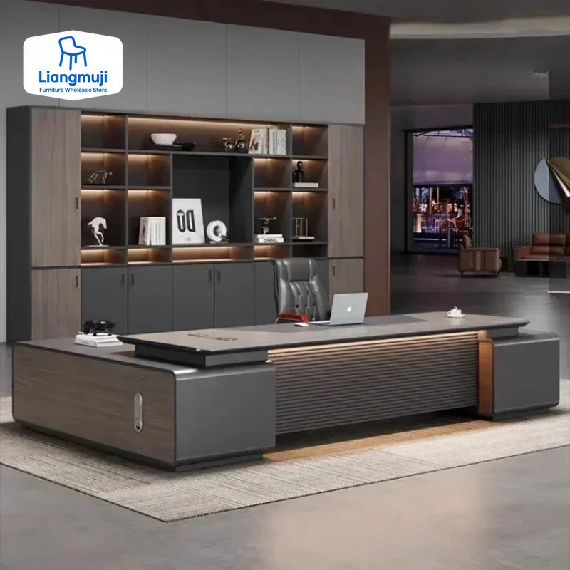 Executive Pro โต๊ะยืนสมาร์ทชาร์จ Organizer การควบคุมการเคลื่อนไหวตามหลักสรีรศาสตร์ Office Solution Secret หลักสูตร Executiva เฟอร์นิเจอร์
