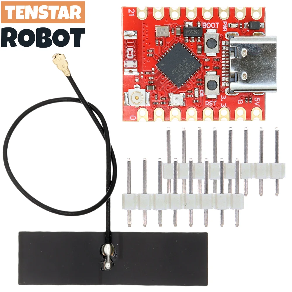 TENSTAR ESP32-C3 SuperMini Plus Development Board WiFi Bluetooth ESP32 C3 Super mini V2.0 Rood bord