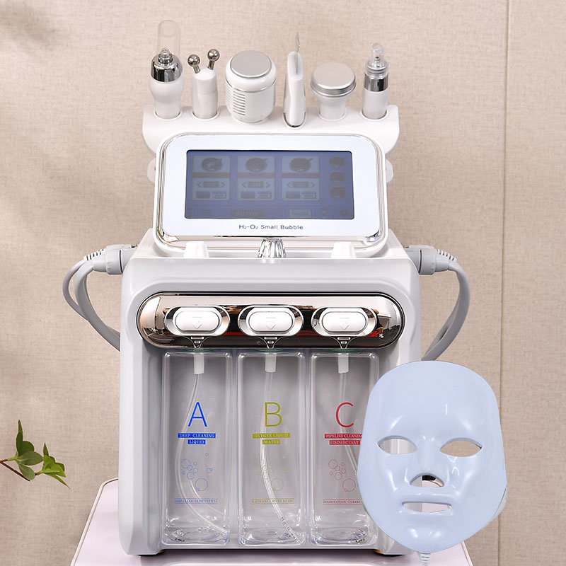 7-in-1 Aqua Peeling H2O2 Gesichtsmaschine Hydra Wasser Dermabrasion Hautwäscher Peel Sauerstoff Jet Gesichtsmaschine
