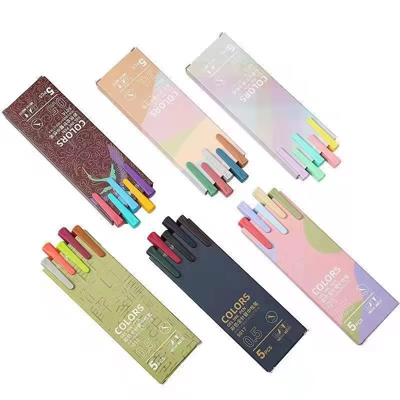 30 สีบัญชีมือปากกาเจล Morandi Macaron Retro ปากกาเจลสี Ins นักเรียนเรียบง่ายเท่านั้นสไตล์ญี่ปุ่นหมายเหตุเกาหลี stationer