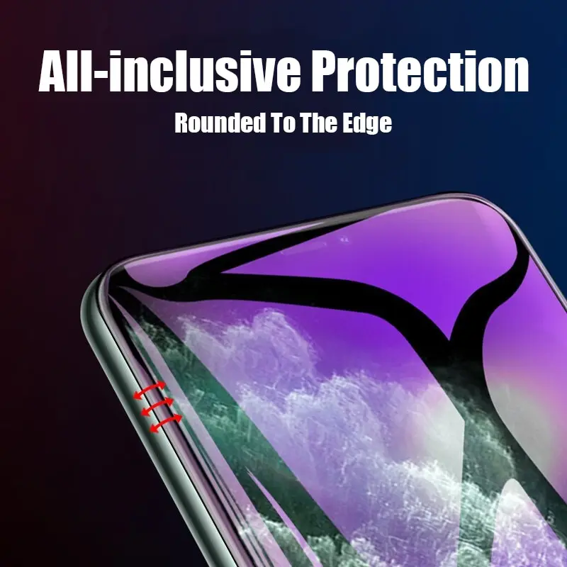 4Pcs Hydrogel Film Volle Abdeckung Für iPhone 11 12 13 14 15 Pro Max Screen Protector Für iPhone X XS MAX XR 6 7 8 Nicht Glas