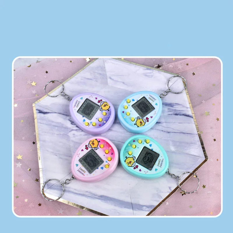 Electronic Virtual Pets Nostalgic 168 Pets In One Virtual Cyber Digital  Animals Pet Toys Mini Screen Handheld Game Machine Toy