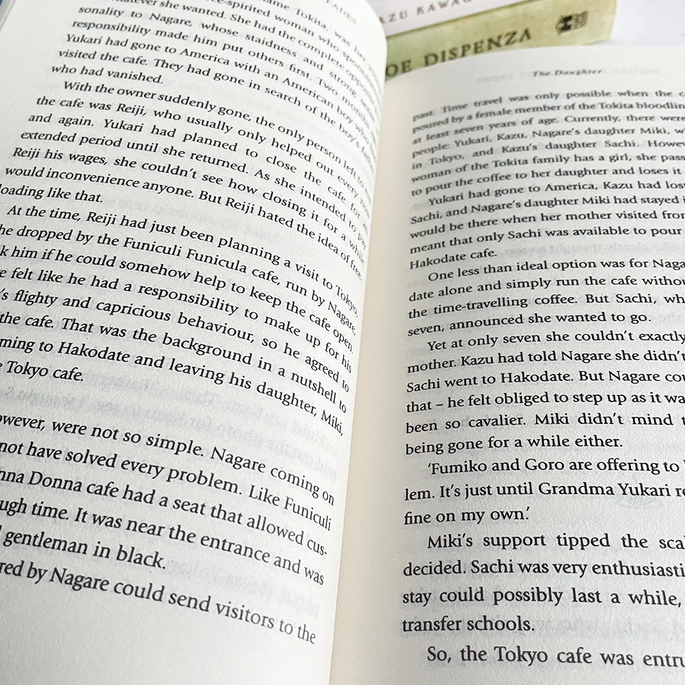 Bevor dem Coffee Gets Cold Series von Toshikazu Kawaguchi Magical Realism Literary Fiction Englisches Buch