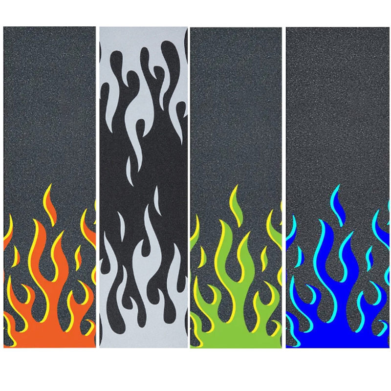 33X9 Zoll Skating Board Longboard Schleifpapier Griptape Skating Board Aufkleber Professionelles Skateboard Deck Schleifpapier Grip Tape