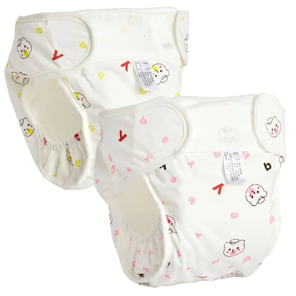 Calças de fraldas reutilizáveis ajustáveis, 0-12 meses, fraldas laváveis para bebês, convenientes, 3-15kg, à prova de vazamento, recém-nascidos