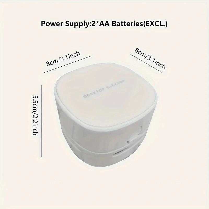 Miniaspiradora de escritorio portátil, Miniaspiradora para mesa de escritorio, recogedor de polvo, coche para el hogar, oficina, barredora de mesa, limpiador de escritorio