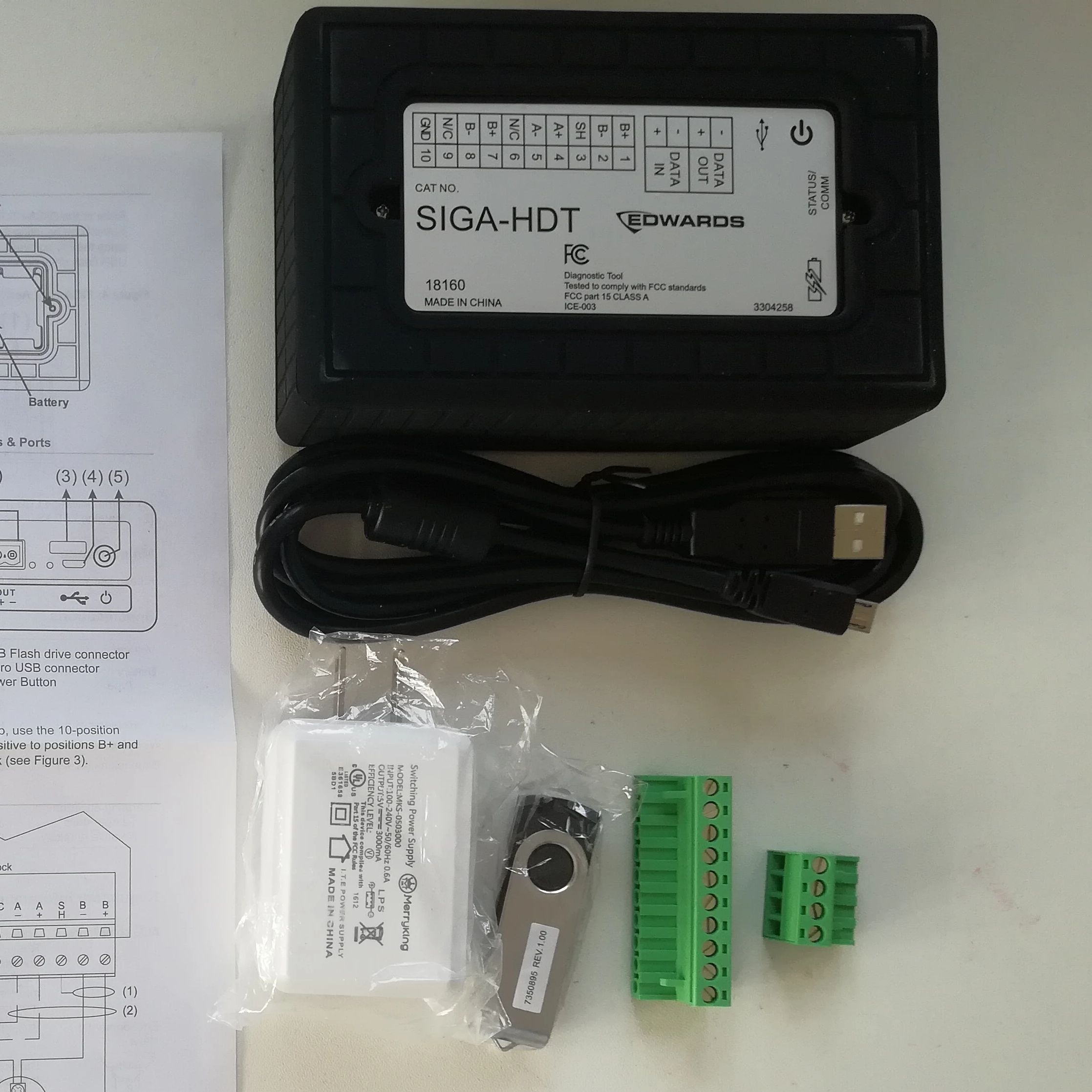 Herramienta de diagnóstico de serie EST Signature, herramienta de programación SIGA-HDT EST3