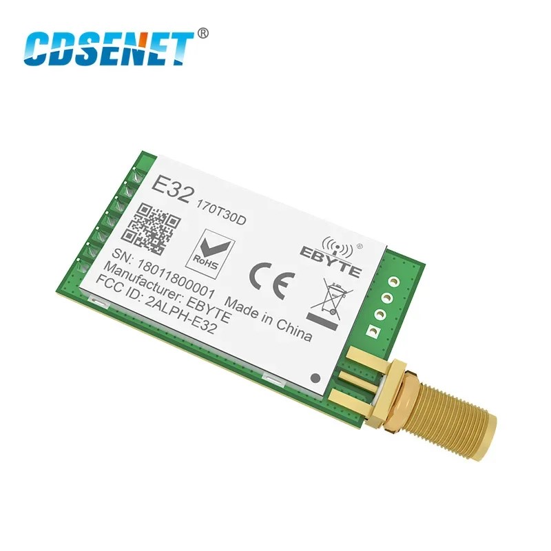Lora 170mhz vhf transceiver cdsenet E32-170T30D drahtloses rf modul lange reichweite 8km sma rf sender und empfänger