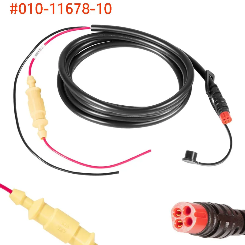 010-3. 3-10 Boots stromkabel 4-polig-6ft-für Garmin Echo 11678 151dv 201dv 300c 301c 301dv 500c 501c mehr