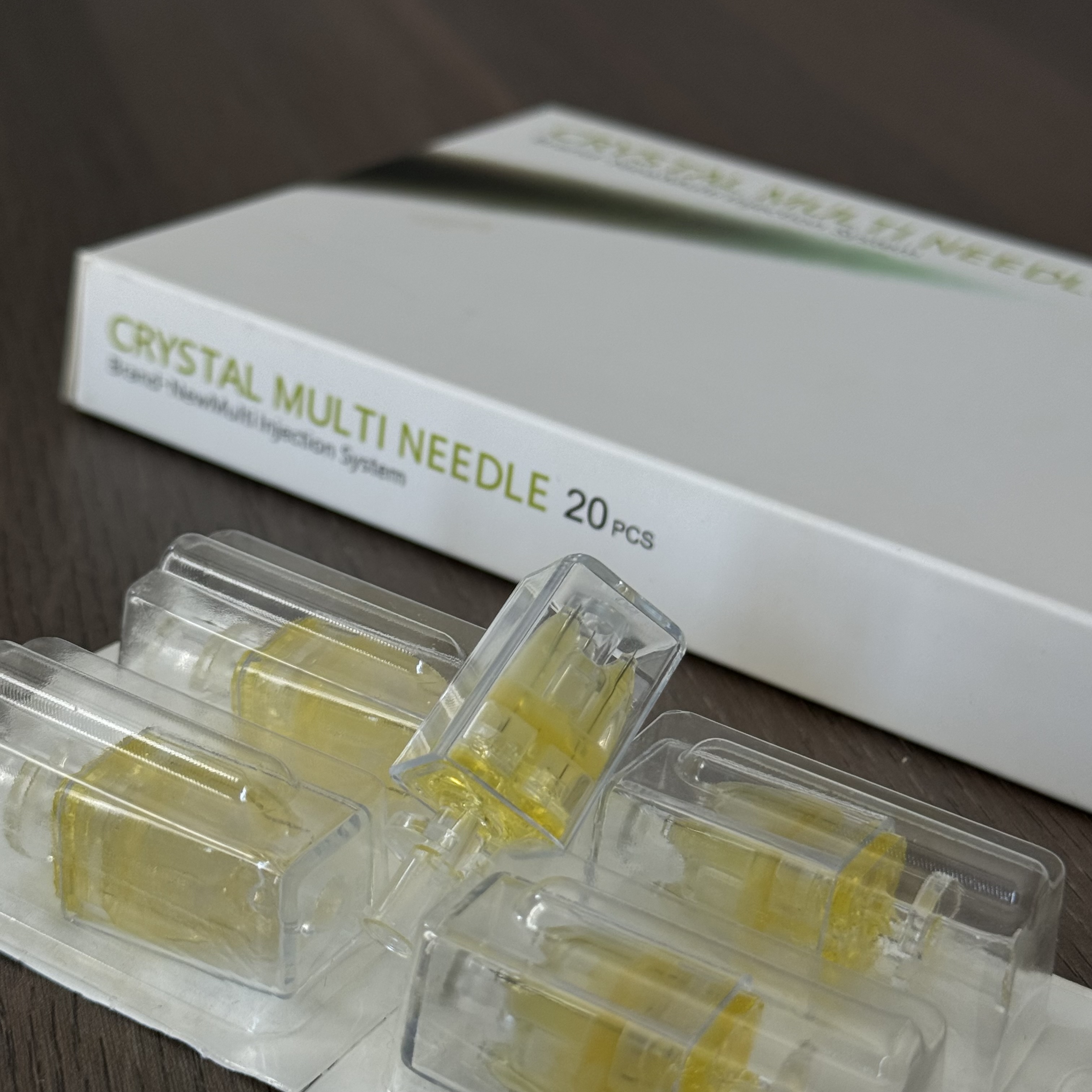 Coreia cristal 5 pinos parafuso multi agulha cartucho mão 32g 2.0 comprimento ajustável cuidados com a pele microagulha 9 pinos mesoterapia