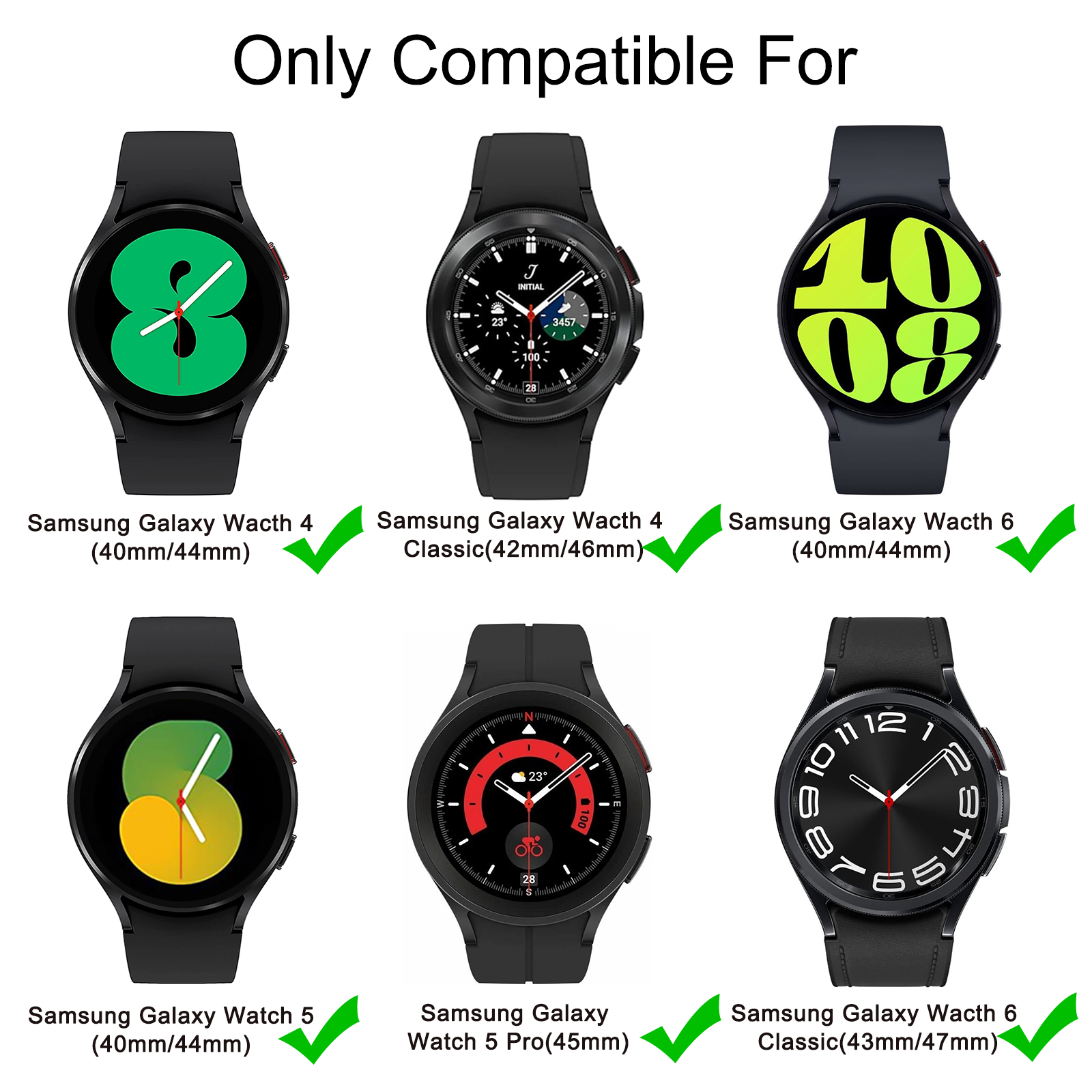 Pulseira de silicone sem lacunas para samsung galaxy watch 4 5 6 7 40mm 44mm/watch 4 6 clássico 42mm 46mm 43mm 47mm/5 pro 45mm pulseira