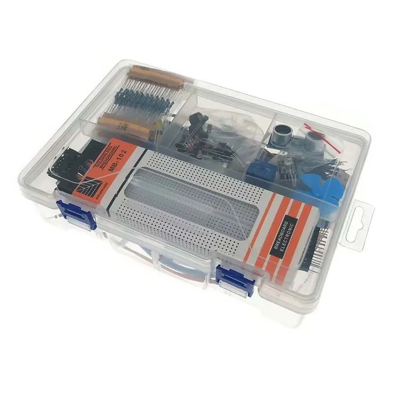 Kit di apprendimento completo per progetti Arduino R3 / Arduino IDE STEM con cavo servo Starter Kit elettronico Scheda di sviluppo