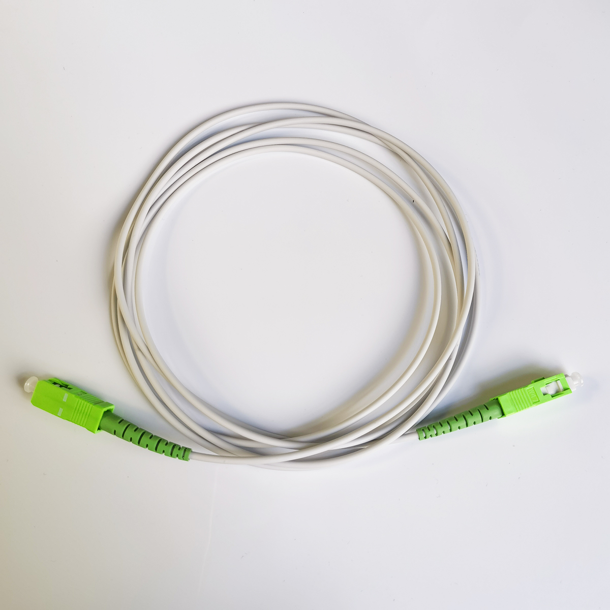 Fiber Optic Cable Steel Armored Fibre Opitca SC/APC-SC/APC Fiber Optic Patch Cord Armoured Rat-Proof 2M Extension cable Armoured