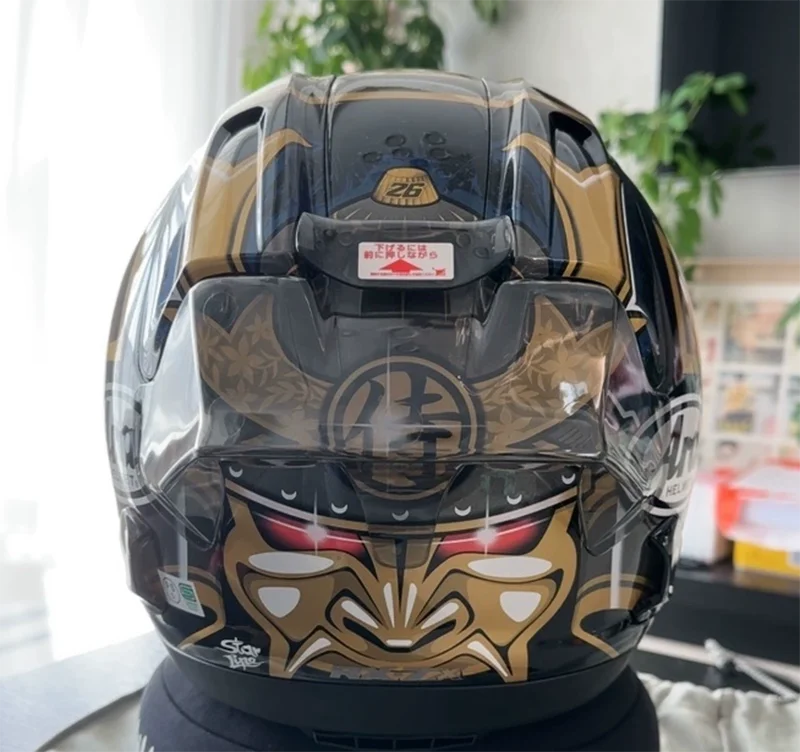 Para ARAI RX7X RX-7X RR5 VZ-Ram motocicleta embellecedor trasero casco alerón casco RX7X RR5 accesorios de alerón