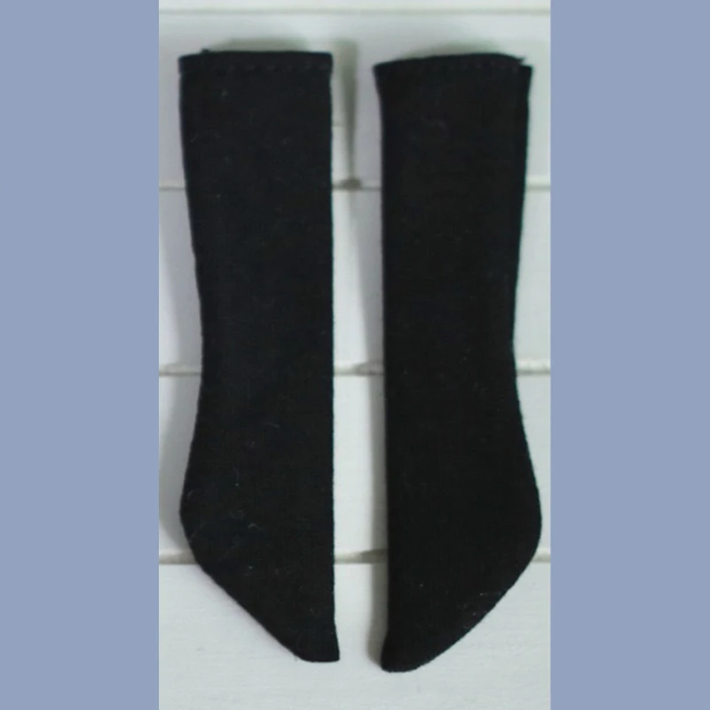 Un par de calcetines de muñeca Blyth, calcetín largo de Color puro a la moda para Blythe Licca Azone OB24 1/6, accesorios para muñecas, regalos para niños