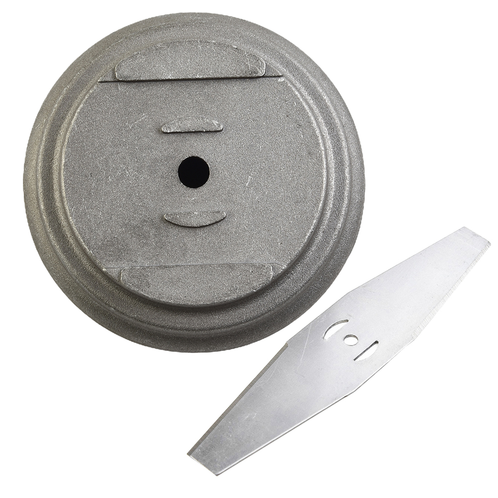 Accessori per parti di tosaerba elettrico da giardino con lama per decespugliatore con base per lama per tagliaerba