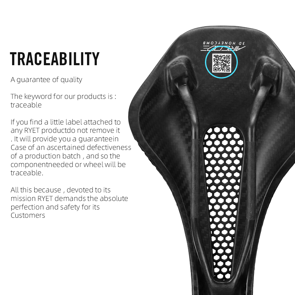 2024 ryet 3d impresso sela ultraleve oco confortável completo de carbono mtb bicicleta corrida estrada ciclismo assento peças almofada