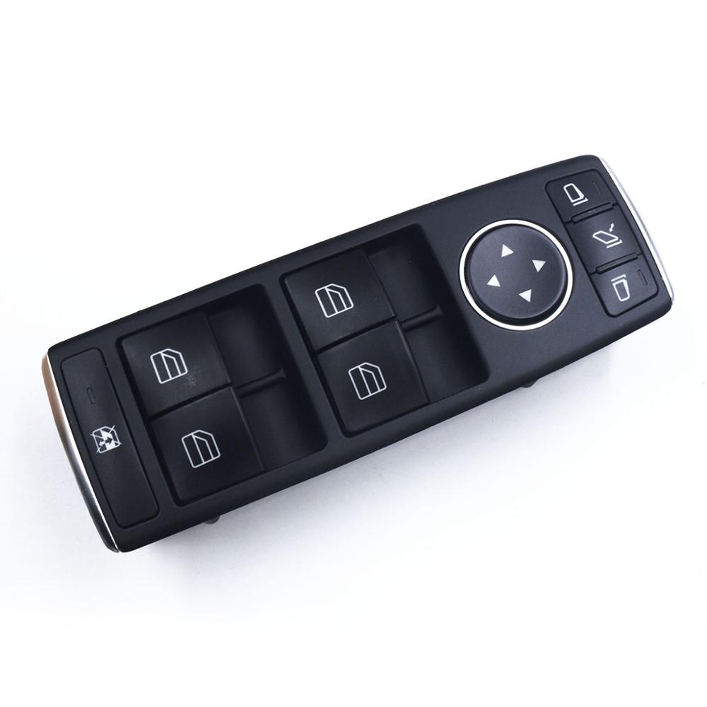 A 2049055402   新しい電力マスターウィンドウスイッチメルセデスベンツ W204 W212 C207 A207 C E クラス X204 A 2128208310   A 2049058202