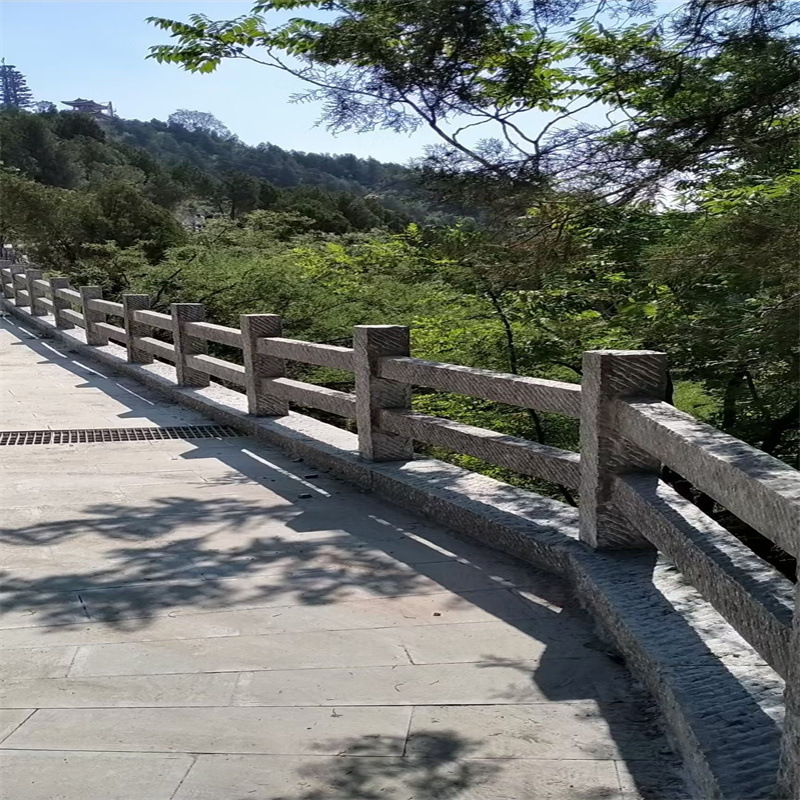 Customized high end stone balustrade hand carved marble balcony balustrade Villa decorative white marble balustrade