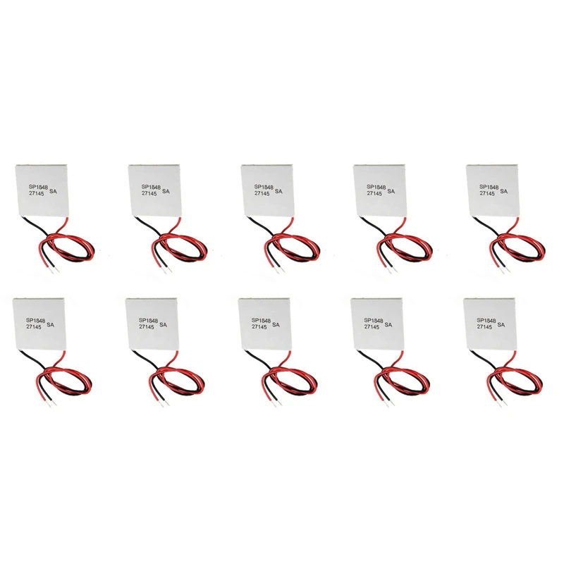 Générateur d'énergie thermoélectrique 40x40mm, 10 pièces, Module Peltier TEG SP1848-27145, offre spéciale