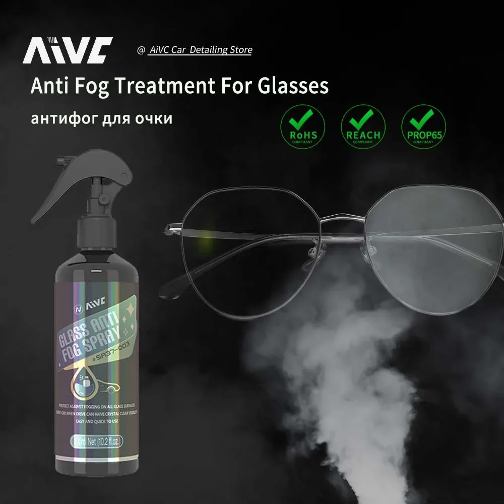Anti Fog Spray Aivc Anti-fog Coating For Car Windshield Glass Driving Mirror Glasses Window Prevent Fogging Auto Detailing