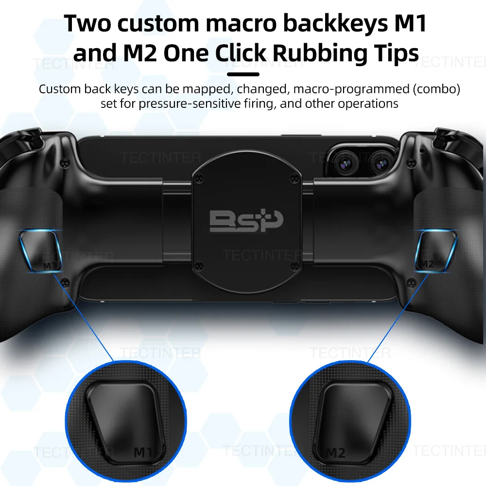 BSP-D11 Bezprzewodowy gamepad do gier na telefon komórkowy do kontrolera Nintendo Switch/PS4/PS3 Kompatybilny z Bluetooth Wysuwany joystick
