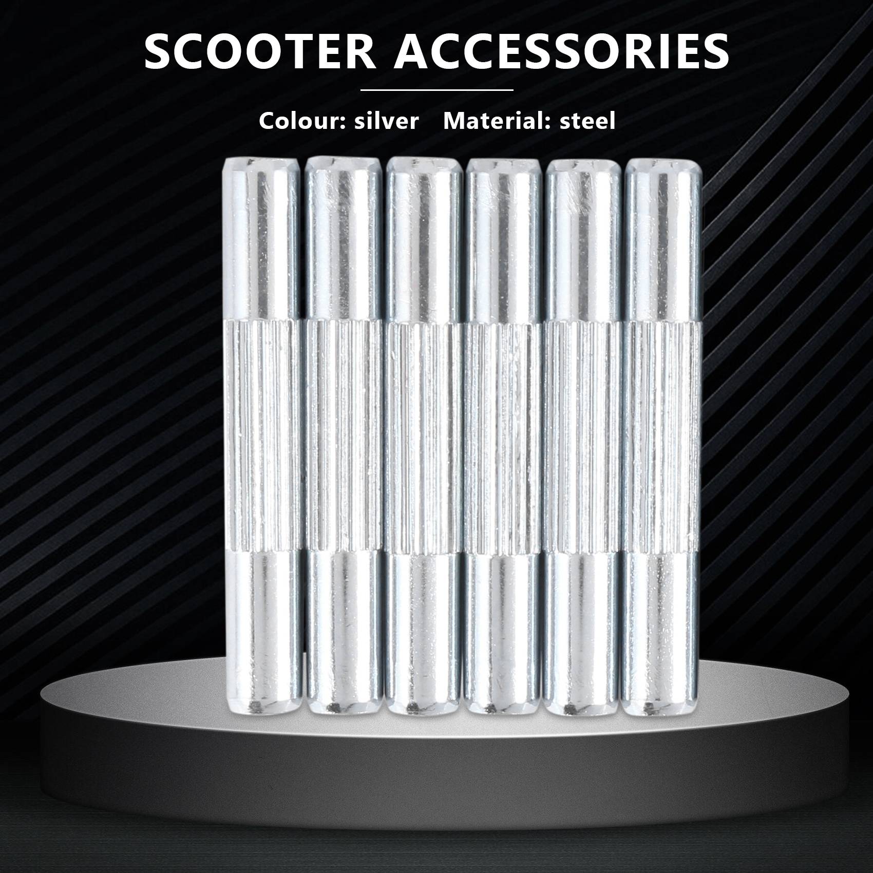 LDHL 10PCS Electric Scooter Folding Buckle Bolt Embossed Bolt Knurled Fixed Pin for Xiaomi M365 PRO PRO 2