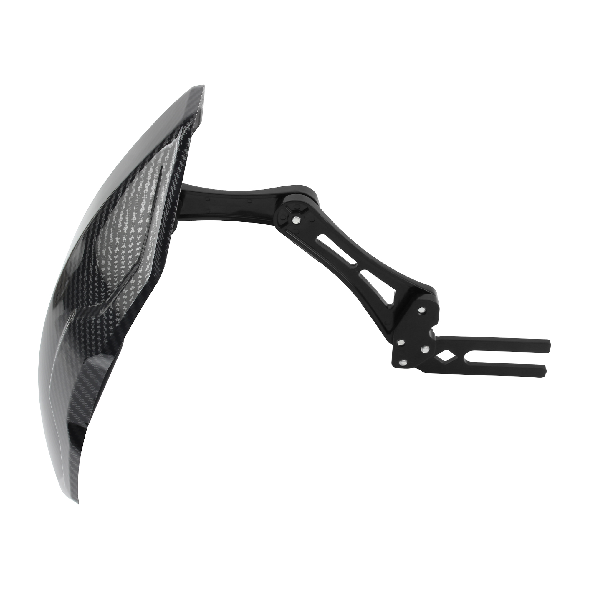 Motorrad Einstellbare Nachahmung Carbon Faser Aluminium Legierung Hinterrad Kotflügel Kotflügel Roller Universal Zubehör