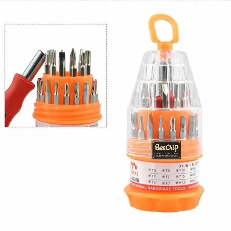 31pc Pagode Typ Universal-Schrauben dreher Multi tool Set manuelle Kombination Wartungs treiber Schraube Batch Handy Reparatur