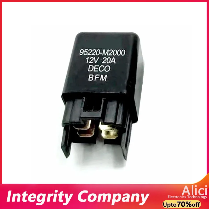 5 ชิ้น/ล็อต Original 95220-M2000 12V 20A 4-pin โมเดิร์นเครื่องปรับอากาศไฟหน้าพัดลมรีเลย์