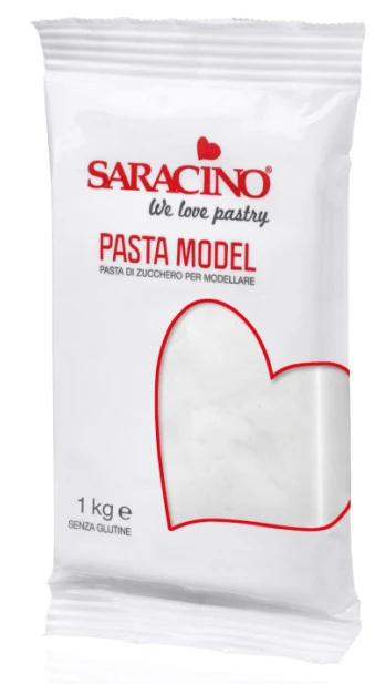Masse de Sucre pour Modelage Pâte Modèle Blanc 1kg-Sarac37