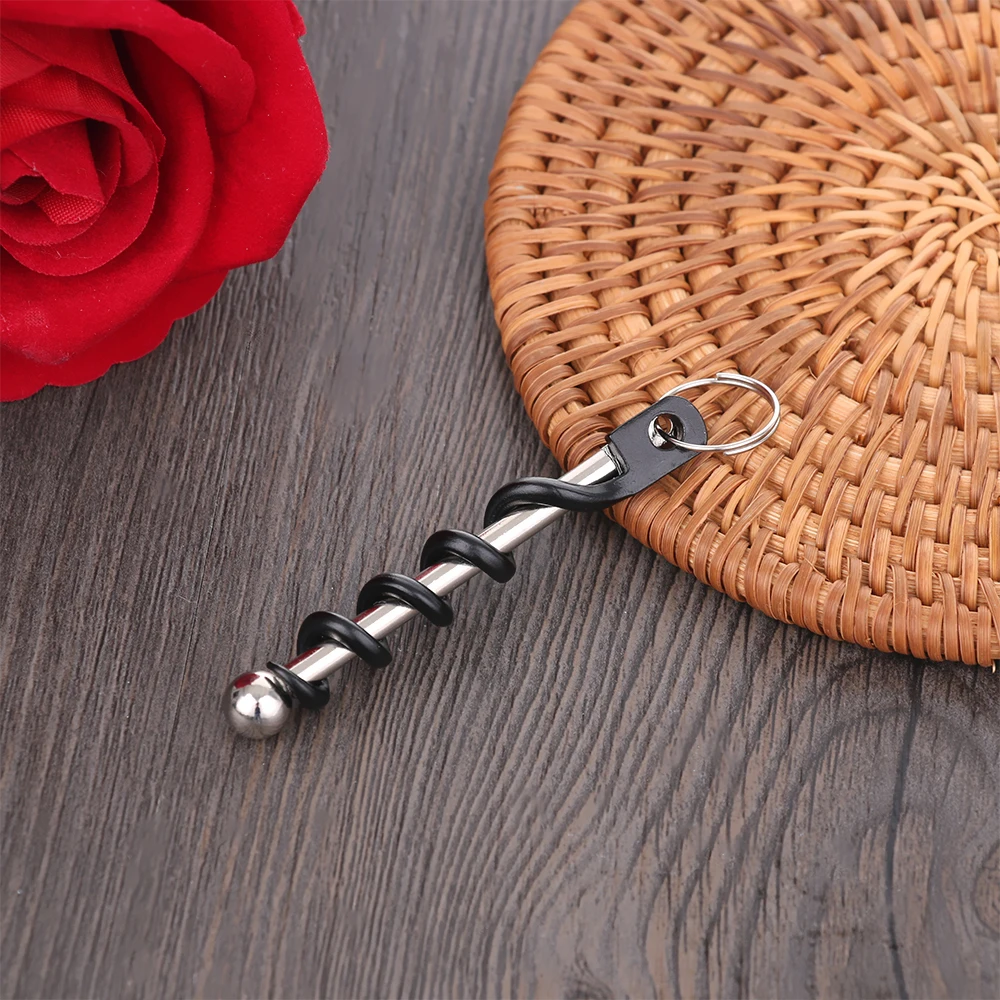 1 Chiếc Dụng Cụ Mở Nắp Hộp Ngoài Trời Mini EDC Nút Chai Vít Đỏ Dụng Cụ Mở Nút Chai Rượu Vang Móc Khóa Công Cụ Đa Chức Năng Trang Bị Cắm Trại dụng Cụ