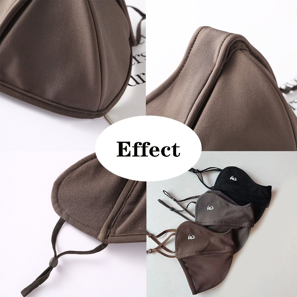 Mascarilla de seda transpirable para hombre y mujer, máscara de protección solar para ciclismo, con elásticos para las orejas, para verano