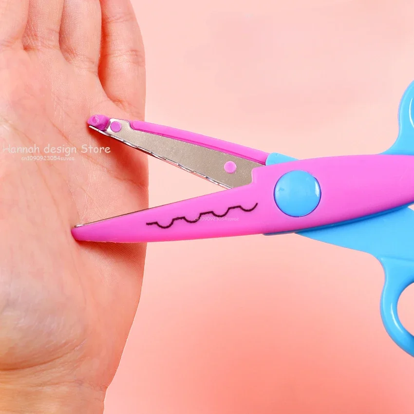DIY Handmade Shear Paper Pinking Cut Handicraft Laciness Zig Zag Student Kid Creative Diary Craft Album Scrapbook Photo Scissor