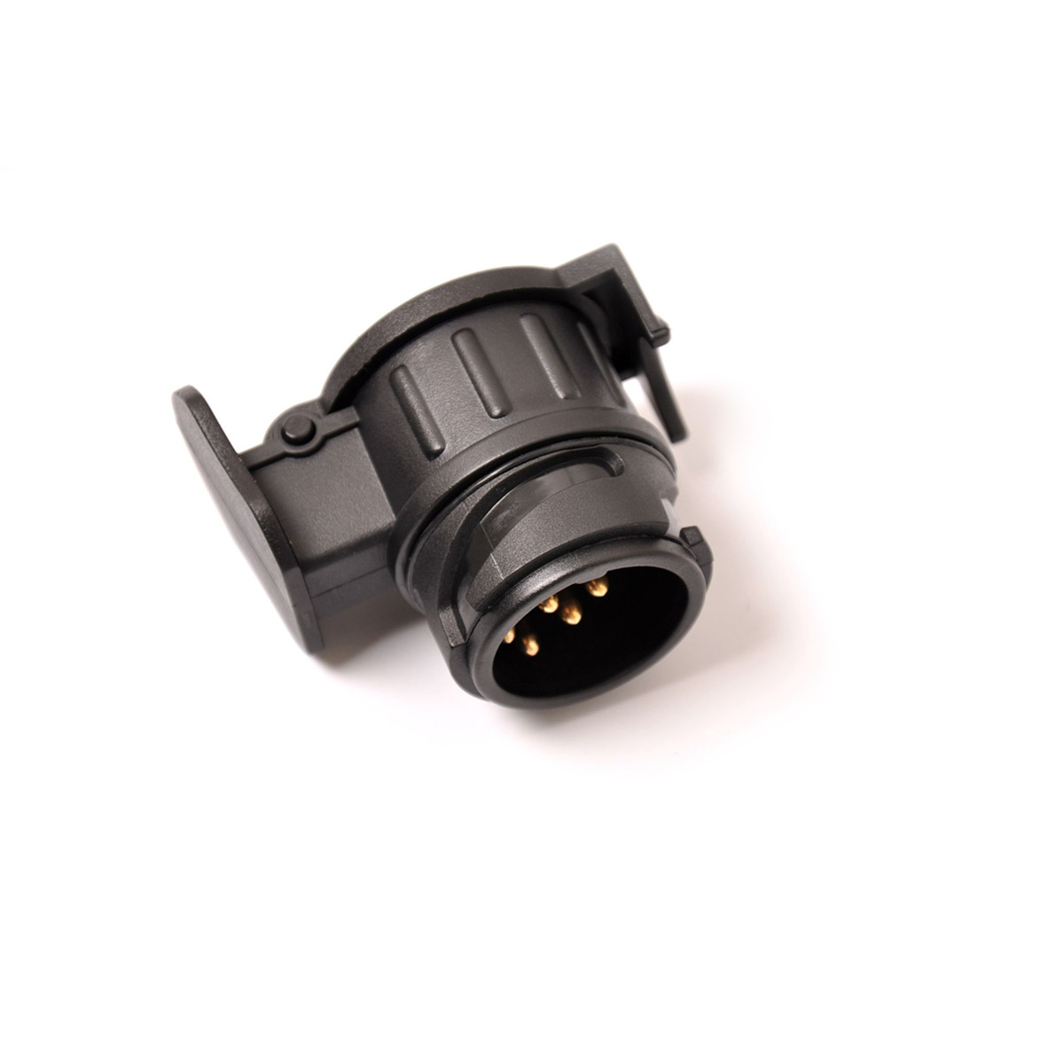 Adaptador de tomada durável de 13 a 7 pinos, conector de reboque 12v, barra de reboque, plugues à prova d'água, adaptador de soquete, protegem conexões a30