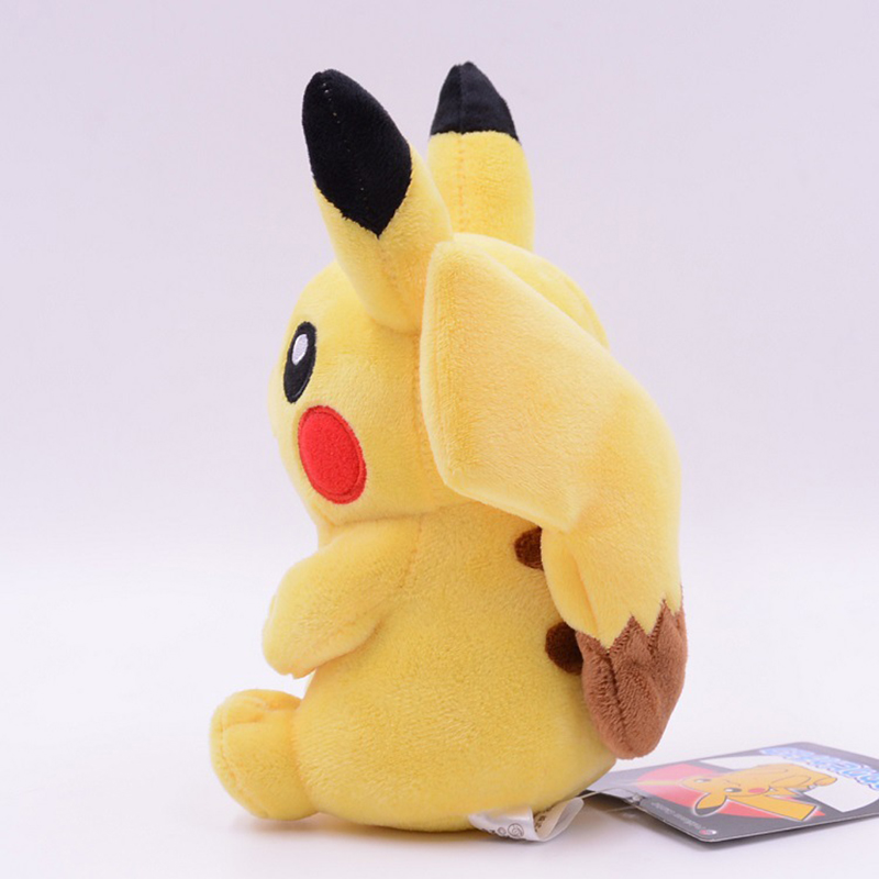 20CM Pikachu Plüschpuppe Pokemon Plüschtier Niedliches Cartoon-Tier Peluche Geschenk für Kinder