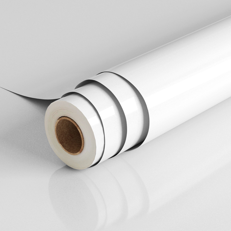 Película mate para decoración de cocina, papel tapiz de vinilo grueso autoadhesivo impermeable de Color sólido, pegatinas de pared para decoración del hogar y dormitorio