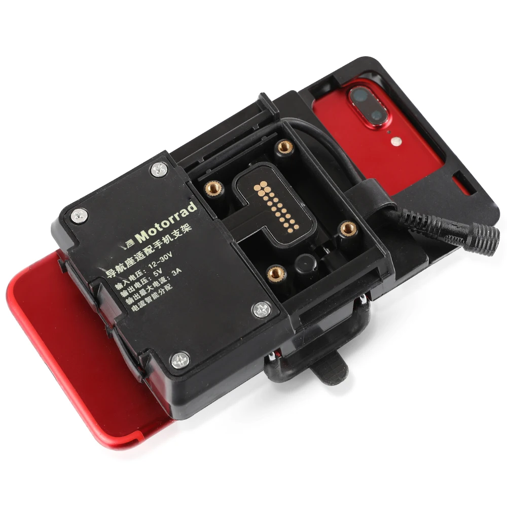 GS 1250 1200 pieza de motocicleta soporte de navegación de carga de teléfono USB soporte para BMW S1000XR S 1000 XR 100XR R1200 RS GS 2013-2023