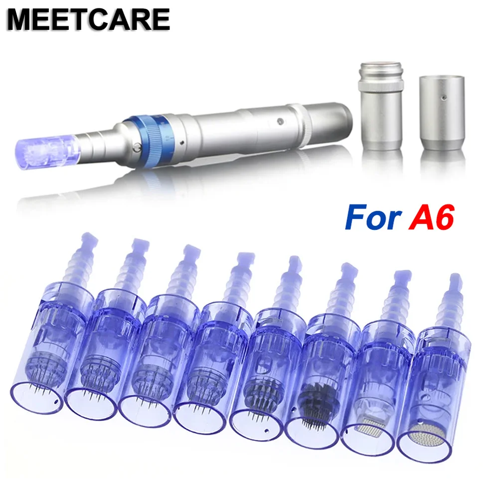 Igła z gniazdem bagnetowym do A6 Dr Pen Microneedle Dr.Pen Microneedling Tattoo dla 1/3/5/7/9/12/24/36/42/Round Nano 3D 5D
