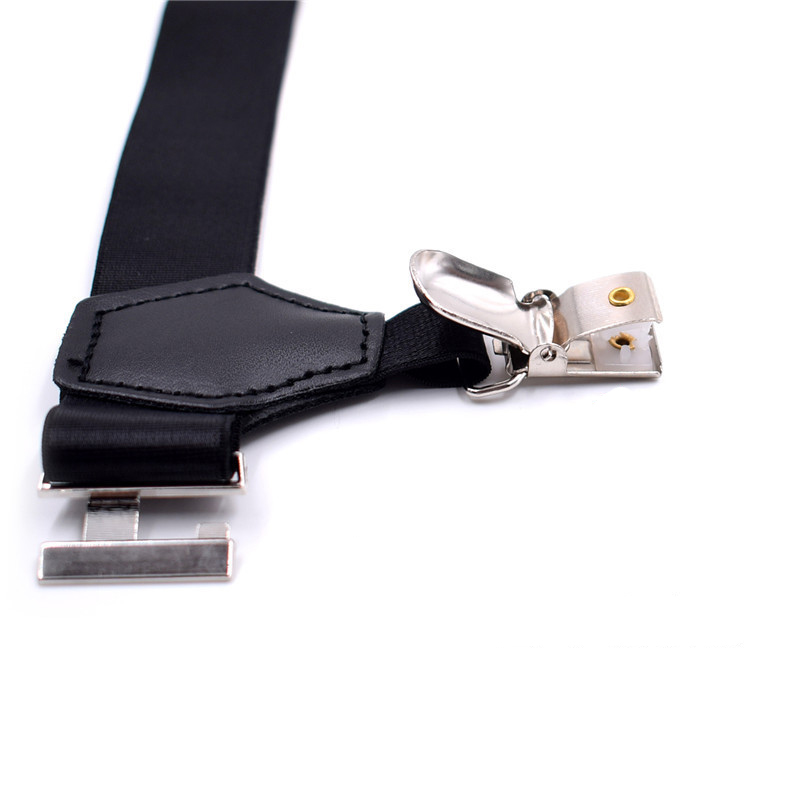 Zwarte Verstelbare Jarretels Bretels Elastische Riem Hold Up Antislip Clip JK Sokken Vallen Van Sok Voor Vrouwen Mannen accessoires
