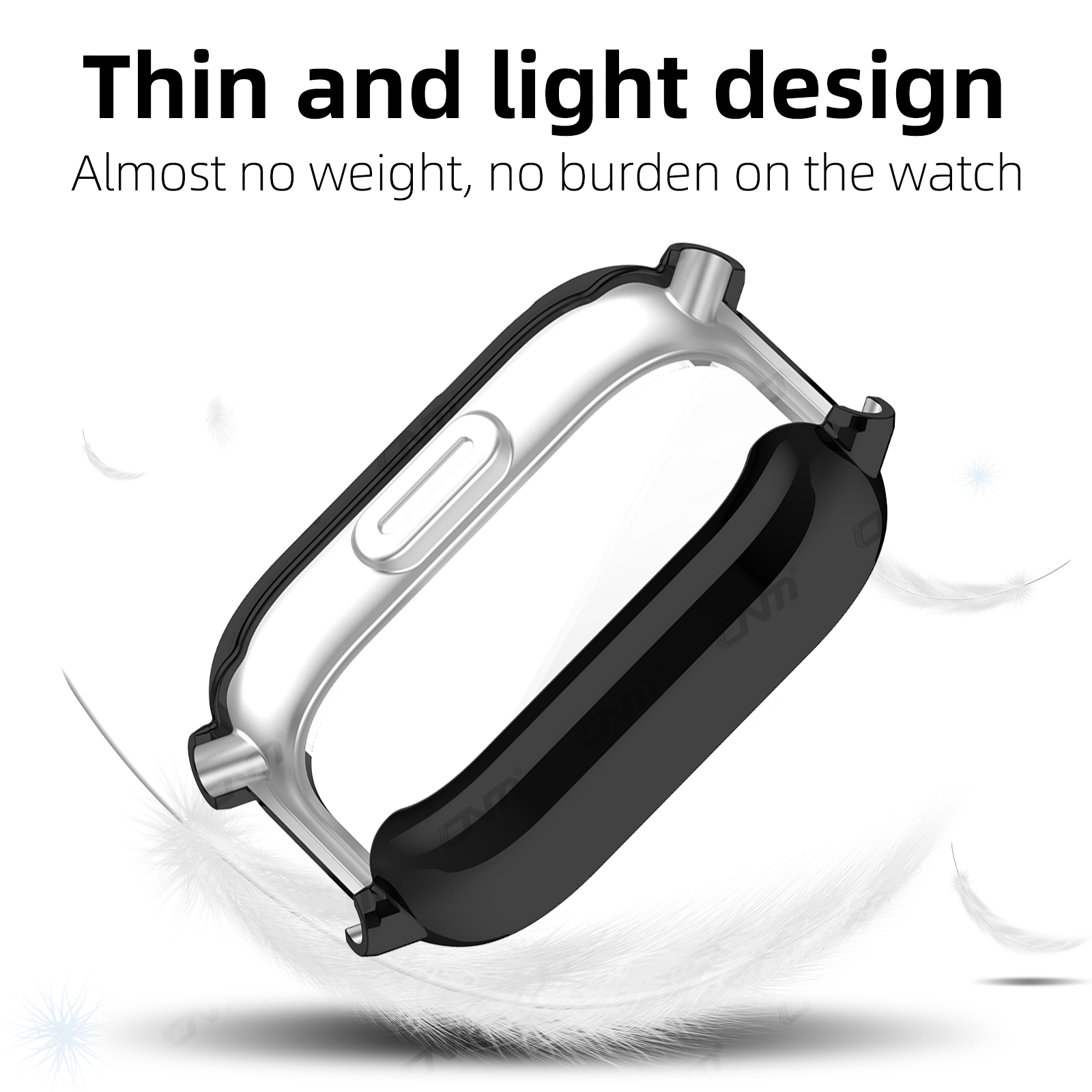 เคสสําหรับ Xiaomi Redmi Watch 5 Active/Lite ตัวป้องกันหน้าจอกรณี Soft TPU รอบฝาครอบกันชนป้องกันอุปกรณ์เสริมเชลล์