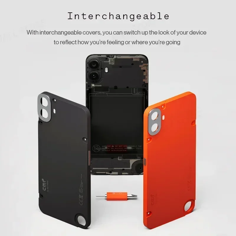 Global Version CMF โทรศัพท์ 1 6.67 นิ้วจอแสดงผล AMOLED 120Hz Mediatek ขนาด 7300 5G 50MP 5000 mAh IP52 33W Fast CHARGING Phone1