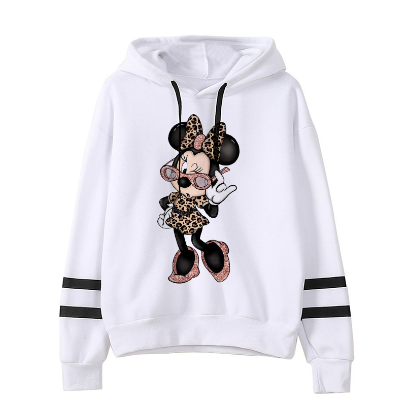 Grunge Harajuku Cartoon Anime Sweatshirt Disney Minnie Mouse Hoodie Kleidung Mädchen Junge Mickey Hoody Top Hoodies Y2k 90er Jahre Kawaii
