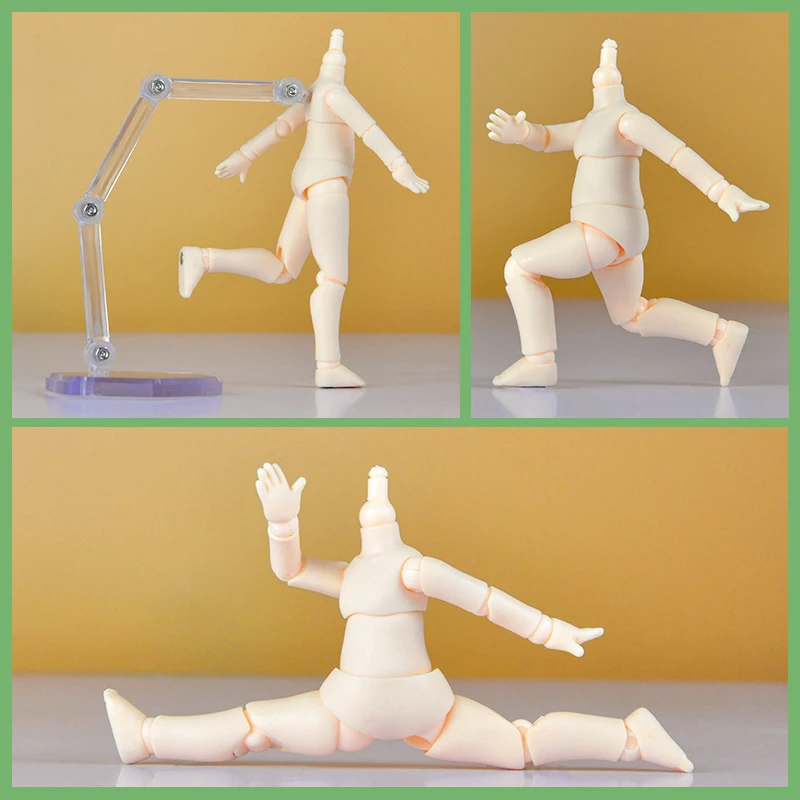 1/12 BJD 人形ボディ Ob11 人形球状取り外し可能なジョイントボディ人形ペニー、GSC ヘッド、モリー、オビツ 11、DIY 人形アクセサリー