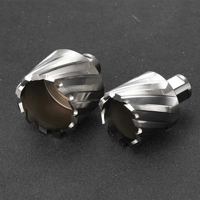 CMCP HSS Hình Khuyên Cắt 6-60Mm Lõi 19Mm Weldon Shank Rỗng Mũi Khoan Lỗ Cưa dao Cắt Cho Cắt Kim Loại Dụng Cụ